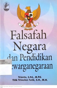 Image of Falsafah Negara dan Pendidikan Kewarganegaraan