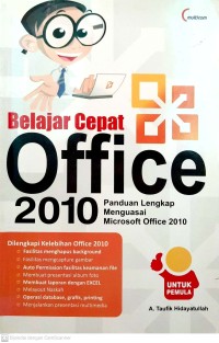 Image of Belajar Cepat Office 2010