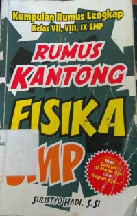 Image of Rumus Kantong Fisika SMP